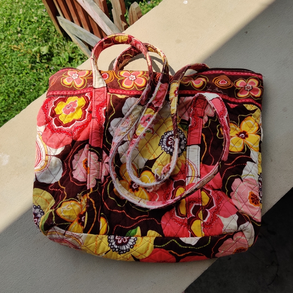 RETIRED Vera Bradley Buttercup tote - Picture 3 of 7